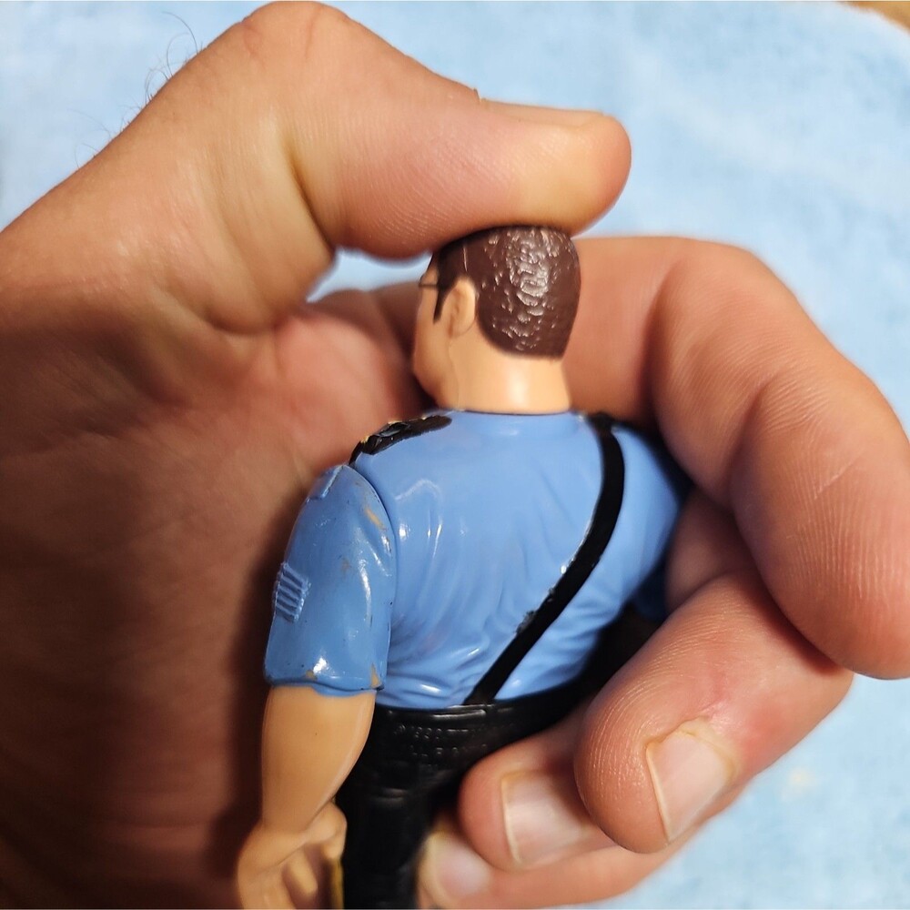 WWE WWF Hasbro The Big Boss Man Series 1 Vintage Wrestling Action Figure - Picture 5 of 7